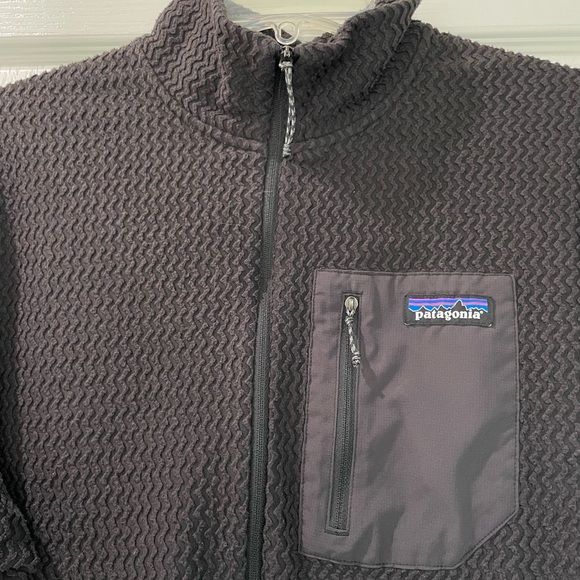 Patagonia R1 Air Half Zip Black Fleece Pullover Women’s size XL - Picture 3 of 6